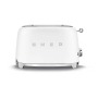 Тостер на 2 ломтика SMEG 50s style (TSF01WHMEU) Белый матовый Тостер на 2 ломтика SMEG 50s style (TSF01WHMEU) Белый матовый