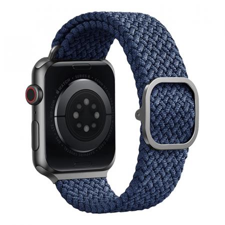 Ремешок UNIQ для Apple Watch 38/40/41 мм ASPEN Strap Braided (40MM-ASPOBLU) Синий