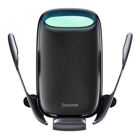 Автомобильный держатель с беспроводной зарядкой Baseus Milky Way Electric Bracket Wireless Charger, 15W (WXHW02-01) Черный Автомобильный держатель с беспроводной зарядкой Baseus Milky Way Electric Bracket Wireless Charger, 15W (WXHW02-01) Черный