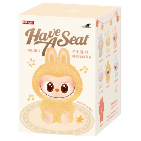 Коллекционная фигурка POP MART LABUBU Have a seat Коллекционная фигурка POP MART LABUBU Have a seat