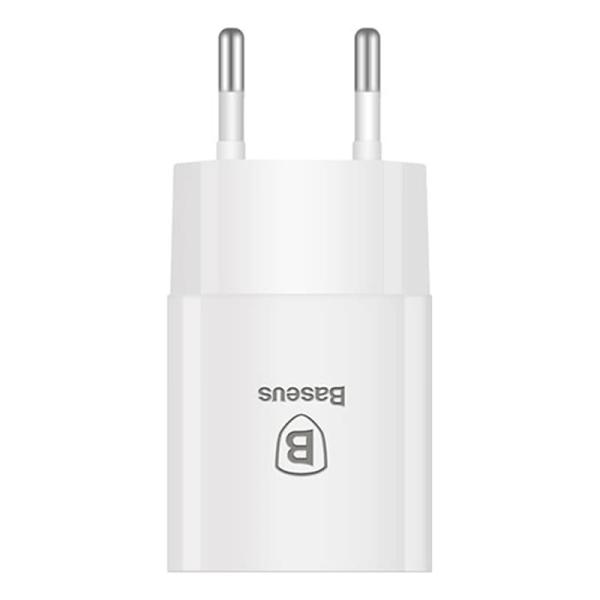 Сетевое зарядное устройство USB Baseus Letour Charger 2.1A (CCALL-E2A02) Белый