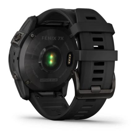 Часы Garmin FENIX 7X Carbon gray, черный