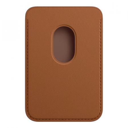 Чехол-бумажник Apple MagSafe для iPhone Saddle Brown, коричневый Чехол-бумажник Apple MagSafe для iPhone Saddle Brown, коричневый