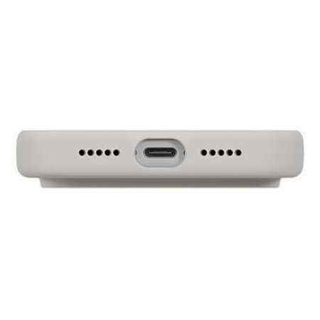 Чехол для iPhone 17 Pro с MagSafe UNIQ LINO (IP6.3P(2025)-LINOMMGRY) Mist Grey, серый