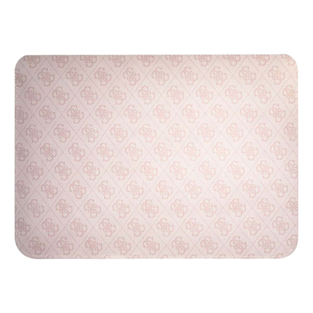 Чехол Guess для ноутбуков 13"/14" Sleeve 4G with Triangle metal logo (GUCS14P4TP) Розовый Чехол Guess для ноутбуков 13"/14" Sleeve 4G with Triangle metal logo (GUCS14P4TP) Розовый