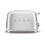 Тостер на 2 ломтика SMEG 50s style (TSF01SSEU) Хром Тостер на 2 ломтика SMEG 50s style (TSF01SSEU) Хром