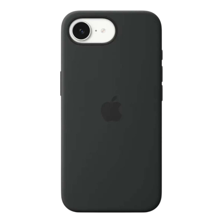 Чехол Silicone Case для iPhone 16e (6,1)  Black, черный Чехол Silicone Case для iPhone 16e (6,1)  Black, черный
