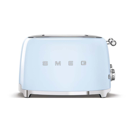 Тостер на 4 ломтика SMEG 50s style (TSF03PBEU) Пастельный голубой Тостер на 4 ломтика SMEG 50s style (TSF03PBEU) Пастельный голубой
