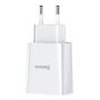 Сетевое зарядное устройство Baseus Speed Mini Dual USB Charger 10,5 Вт TC-012 (CCFS-R02) Белый Сетевое зарядное устройство Baseus Speed Mini Dual USB Charger 10,5 Вт TC-012 (CCFS-R02) Белый