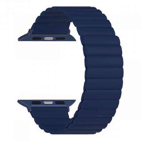 Ремешок для Apple Watch mutural watch band 42/44/45 мм Blue, синий Ремешок для Apple Watch mutural watch band 42/44/45 мм Blue, синий