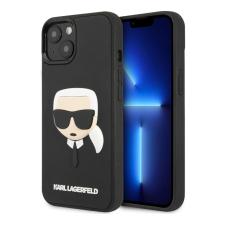 Чехол Karl Lagerfeld для iPhone 14 Plus 3D Rubber Karl's head Hard (KLHCP14MKH3DBK) Черный Чехол Karl Lagerfeld для iPhone 14 Plus 3D Rubber Karl's head Hard (KLHCP14MKH3DBK) Черный