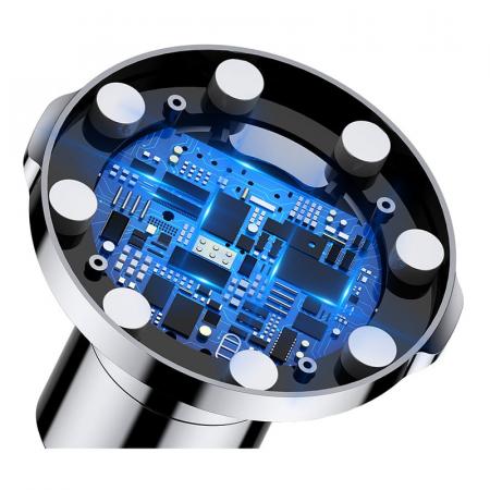 Автомобильный магнитный держатель с функцией беспроводной зарядки Baseus Big Ears Car Mount Wireless Charger (WXER-01) Черный Автомобильный магнитный держатель с функцией беспроводной зарядки Baseus Big Ears Car Mount Wireless Charger (WXER-01) Черный