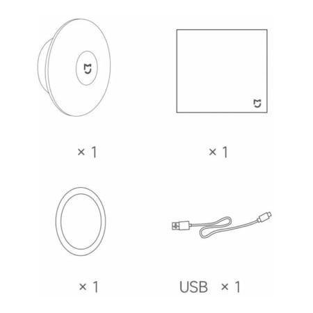 Ночник Xiaomi Mijia Night Light 3 Белый