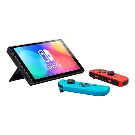 Игровая консоль Nintendo Switch OLED 64Gb Neon, неоновый/красный Игровая консоль Nintendo Switch OLED 64Gb Neon, неоновый/красный