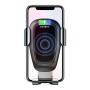 Автомобильный держатель с беспроводной зарядкой Baseus Metal Wireless Charger Gravity Car Mount (WXYL-B0A) Черный Автомобильный держатель с беспроводной зарядкой Baseus Metal Wireless Charger Gravity Car Mount (WXYL-B0A) Черный
