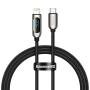 Кабель Baseus Display Fast Charging Data Cable Type-C - Lighting 20W, 1 м (CATLSK-01) Черный Кабель Baseus Display Fast Charging Data Cable Type-C - Lighting 20W, 1 м (CATLSK-01) Черный