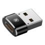 Адаптер Baseus Type-C - USB Converter (CAAOTG-01) Черный Адаптер Baseus Type-C - USB Converter (CAAOTG-01) Черный