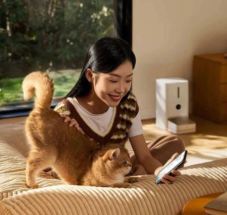 Умная автоматическая кормушка Xiaomi Mijia Smart Pet Feeder 2 (MJWSQ02) Белый Умная автоматическая кормушка Xiaomi Mijia Smart Pet Feeder 2 (MJWSQ02) Белый