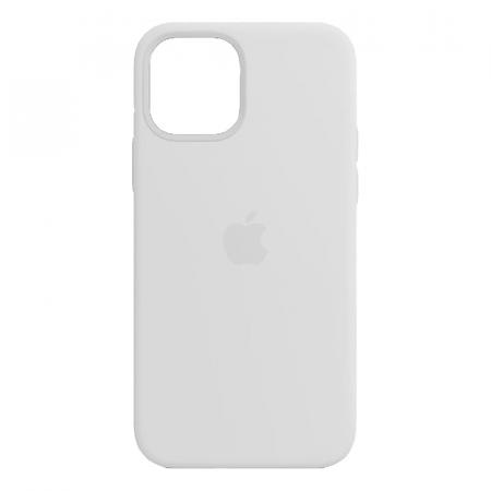 Чехол Silicone Case для Apple iPhone 12/12 Pro White, белый Чехол Silicone Case для Apple iPhone 12/12 Pro White, белый