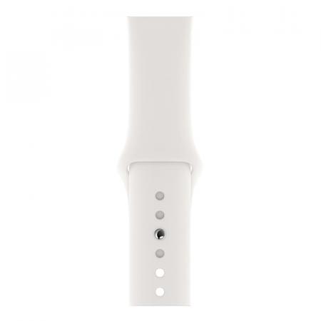 Силиконовый ремешок COTEetCI Silicone Sport Band для Apple Watch 38/40 мм White, белый Силиконовый ремешок COTEetCI Silicone Sport Band для Apple Watch 38/40 мм White, белый