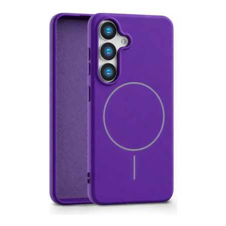 Чехол для Samsung S25 с MagSafe Beats Case Фиолетовый