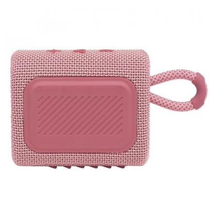 Портативная колонка JBL Go 3 Pink, розовый Портативная колонка JBL Go 3 Pink, розовый