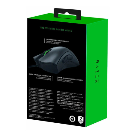 Игровая мышь Razer DeathAdder Essential 2021 (RZ01-03850100-R3M1) Черный Игровая мышь Razer DeathAdder Essential 2021 (RZ01-03850100-R3M1) Черный