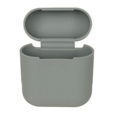 Чехол для Apple AirPods 1/2 Silicone Case Grandma Gray, бледно-серый Чехол для Apple AirPods 1/2 Silicone Case Grandma Gray, бледно-серый