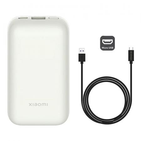Внешний аккумулятор Xiaomi Mi Pocket Version Pro 10000mAh 33W BHR5365CN (PB1030ZM) Белый
